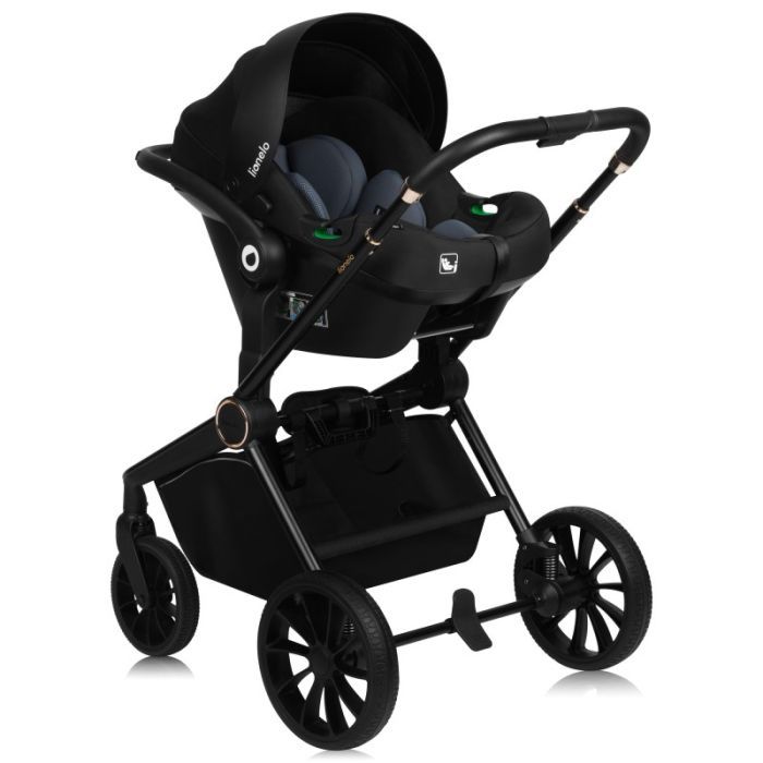 Коляска Lionelo 3 в 1 MIKA PLUS BLACK ONYX (LO-MIKA PLUS 3IN1 BLACK ONYX) изображение 11