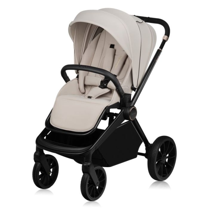 Коляска Lionelo 3 в 1 MIKA PLUS BLACK ONYX (LO-MIKA PLUS 3IN1 BLACK ONYX) изображение 2