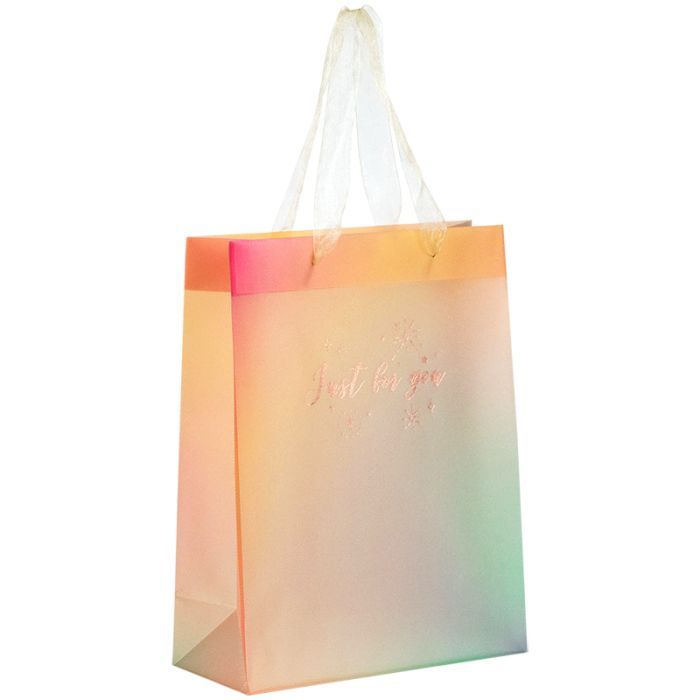 Подарочный пакет Axent пластиковый Just for you-4, 25х19 см (8503-40-A) изображение 2