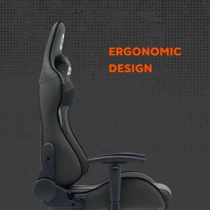 Кресло игровое Canyon Crest FCH01 Fabric Grey (CNS-FCH01) изображение 11