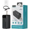 Батарея універсальна Choetech 50000mAh, PD QC/3.0/22.5W, USB-C In/out, 2*USB-A (B732-ACBK) зображення 3