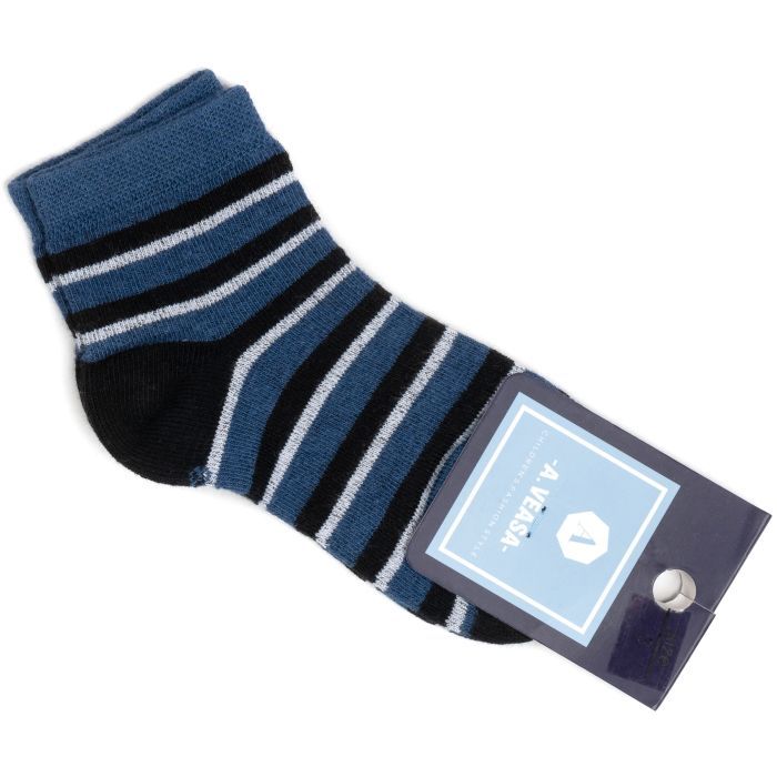Шкарпетки дитячі UCS Socks у смужку (M0C0101-2480-3B-gray)