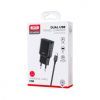 Зарядное устройство XO L92C (2USB/2.4A) + USB - MicroUSB Чорний (XO-L92C-M) изображение 2