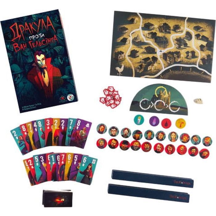 Настольная игра Games 7 Days Дракула против Ван Хельсинга (Dracula vs Van Helsing) (укр.) (DPG01UA) изображение 3