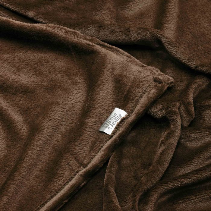 Плед Ardesto Flannel 160х200см, 100% поліестер, коричневий (ART0217SB) зображення 3