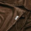 Плед Ardesto Flannel 160х200см, 100% поліестер, коричневий (ART0217SB) зображення 3
