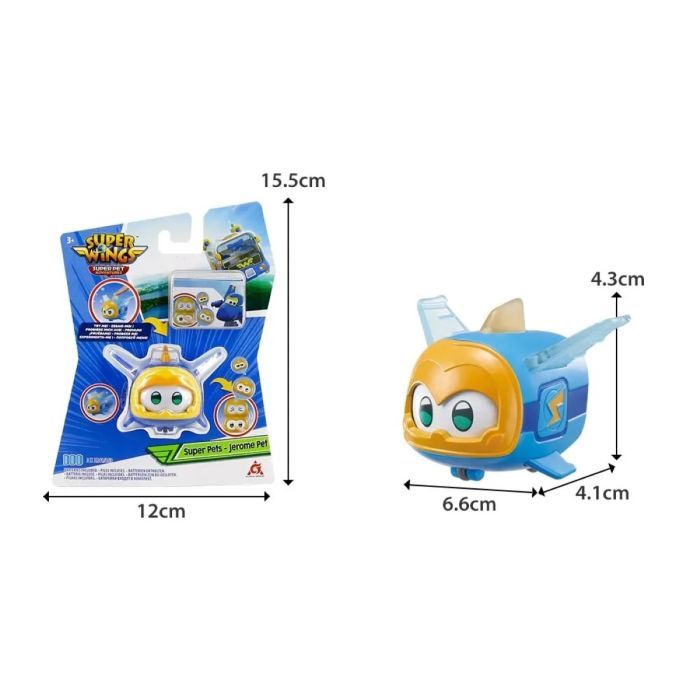 Фигурка Super Wings Super Pet Джером питомец (Jerome pet), светло (EU770413) изображение 9