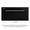 Вытяжка кухонная Weilor LUMINA WBG 69 BLACK SILENCE изображение 3