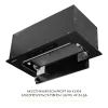 Вытяжка кухонная Weilor LUMINA WBG 69 BLACK SILENCE изображение 8