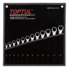 Ключ Toptul комбинированный трещоточный 8-19мм 12шт (GPAQ1202)