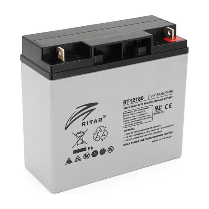 Батарея к ИБП Ritar RT12180GL5, 12V 18.0Ah (RT12180GL5)