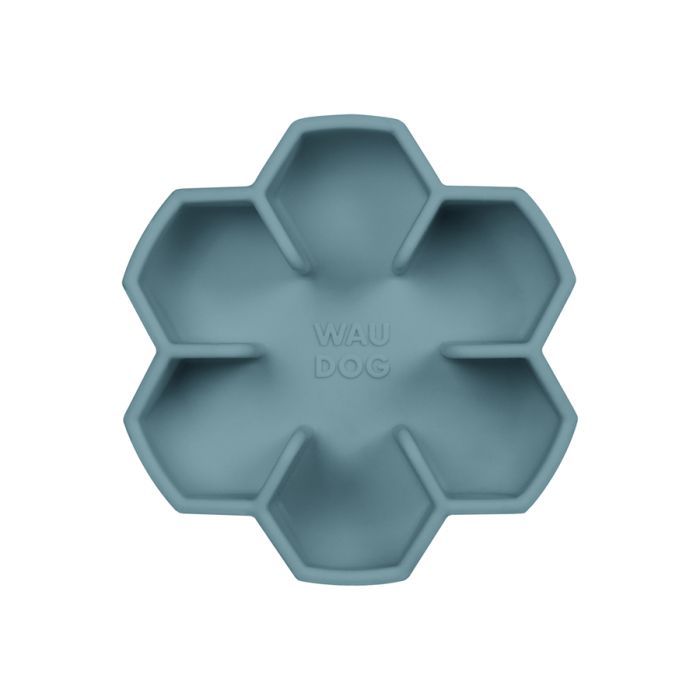 Универсальная посуда для животных WAUDOG Silicone миска для медленного питания 450 мл розовая (23537) изображение 2