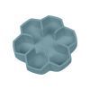 Универсальная посуда для животных WAUDOG Silicone миска для медленного питания 450 мл серая (235311)