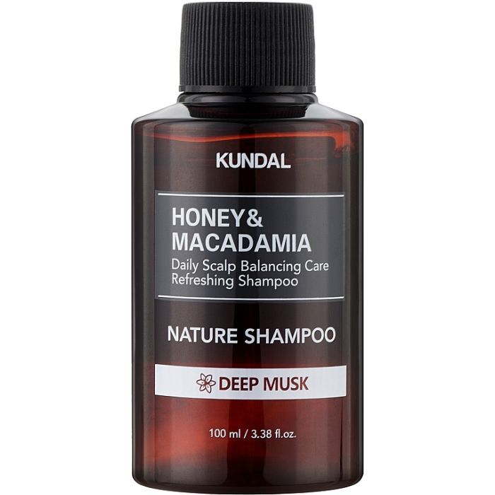 Шампунь Kundal Honey & Macadamia Nature Shampoo Baby Powder 100 мл (8809568740517)