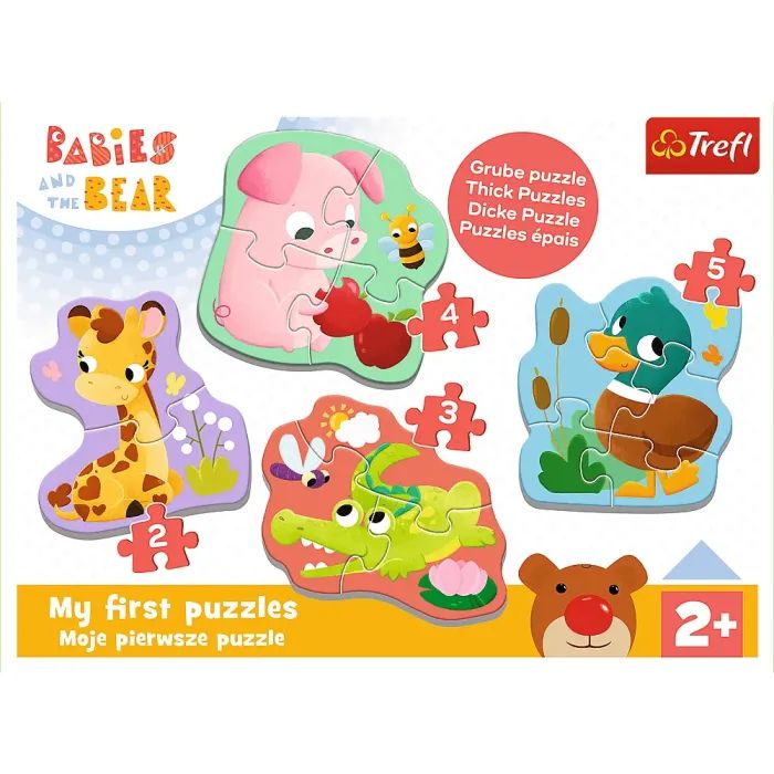 Пазл Trefl Baby Classic Детеныши животных (5900511361353) изображение 6