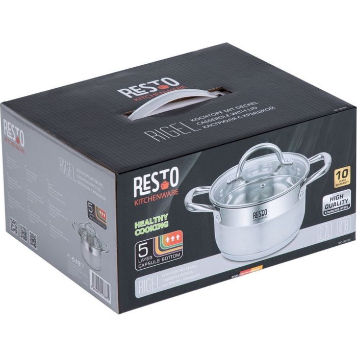 Кастрюля Resto Rigel 20 см 3.6 л (92104) изображение 12