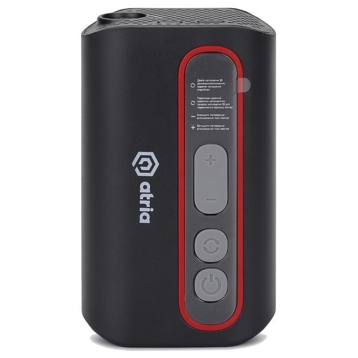 Автомобільний компресор ATRIA 50Вт 16л/хв, АКБ 3600мАг (MS22C-210)