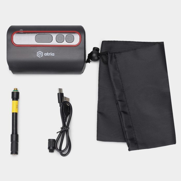 Автомобільний компресор ATRIA 50Вт 16л/хв, АКБ 3600мАг (MS22C-210) зображення 4