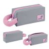 Пенал Kite 2703-2 сіро-рожевий (K25-2703-2)