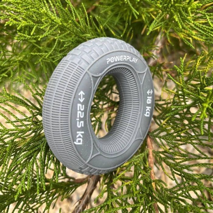 Эспандер PowerPlay PP-4330 Hand Grip Loops Hard 31.5-36 кг Чорний (PP_4330_Black_(31.5-36kg)) изображение 10