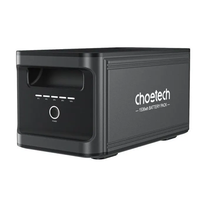 Дополнительная батарея для зарядной станции Choetech BS065-BAT-BK 1536Wh (BS065-BAT-BK)