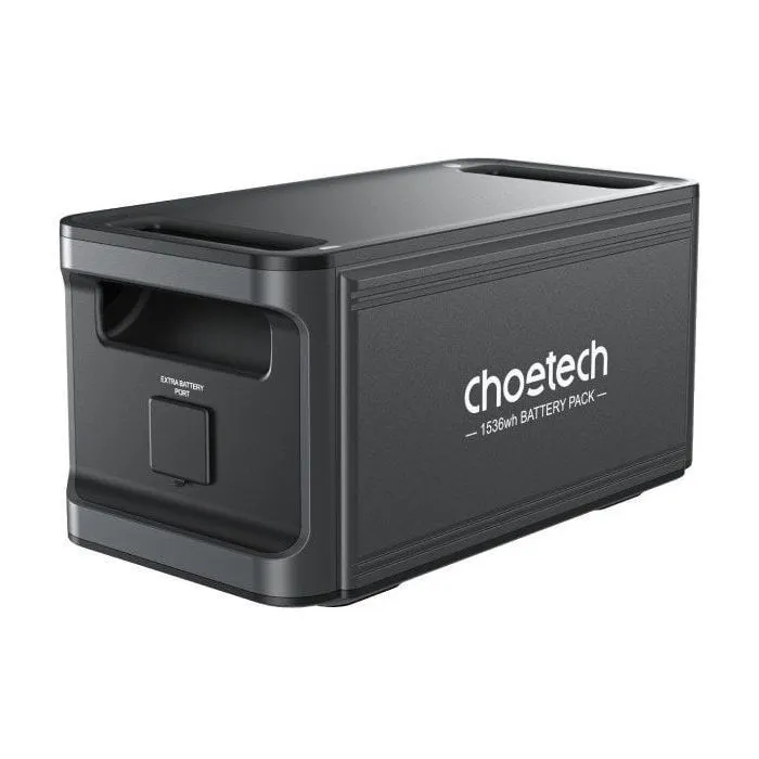 Дополнительная батарея для зарядной станции Choetech BS065-BAT-BK 1536Wh (BS065-BAT-BK) изображение 2