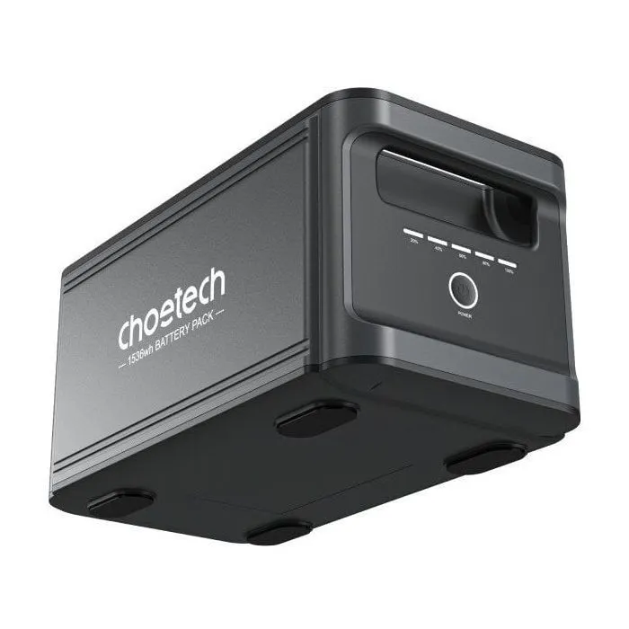 Дополнительная батарея для зарядной станции Choetech BS065-BAT-BK 1536Wh (BS065-BAT-BK) изображение 3