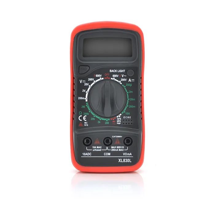 Цифровий мультиметр ANENG XL-830L, V, A, R, C, функція hFE (XL-830L)