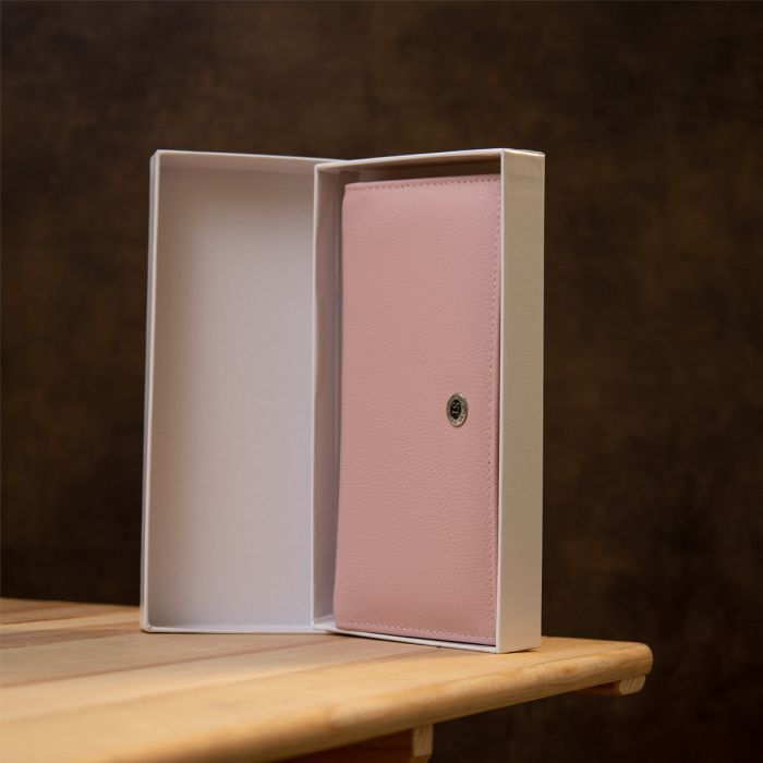 Кошелек ST Leather Из натуральной кожи Розовый (19383) изображение 10