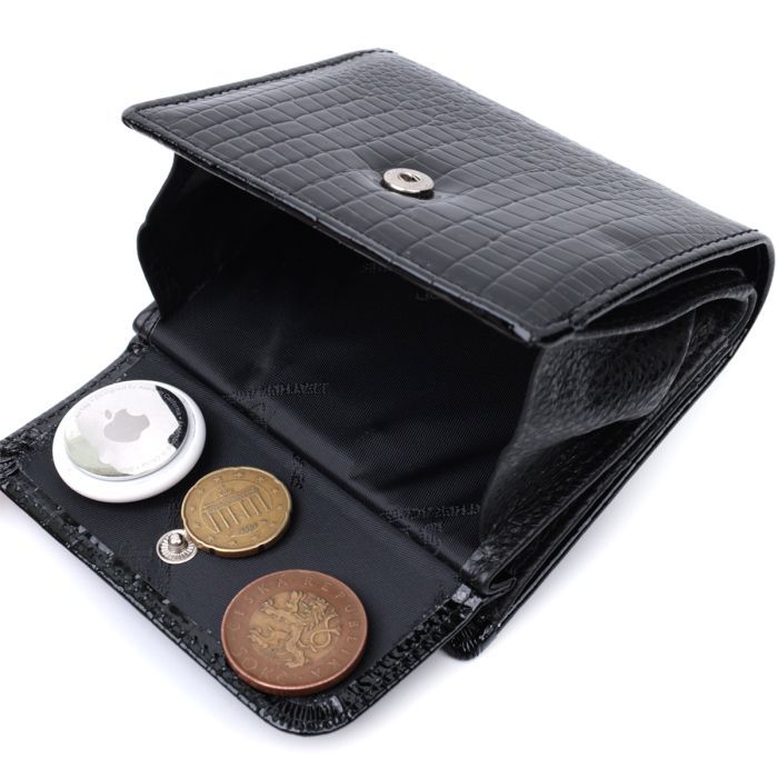 Кошелек ST Leather Из натуральной кожи Черный (22706) изображение 6