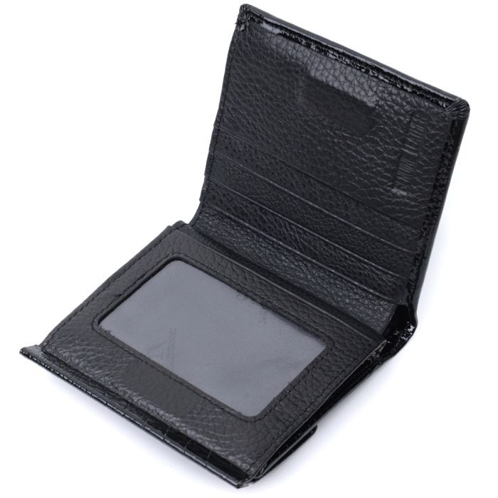 Кошелек ST Leather Из натуральной кожи Черный (22706) изображение 7