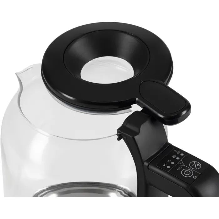 Електрочайник Polaris PWK 17107CGLD WIFI IQ Home Чорний зображення 4