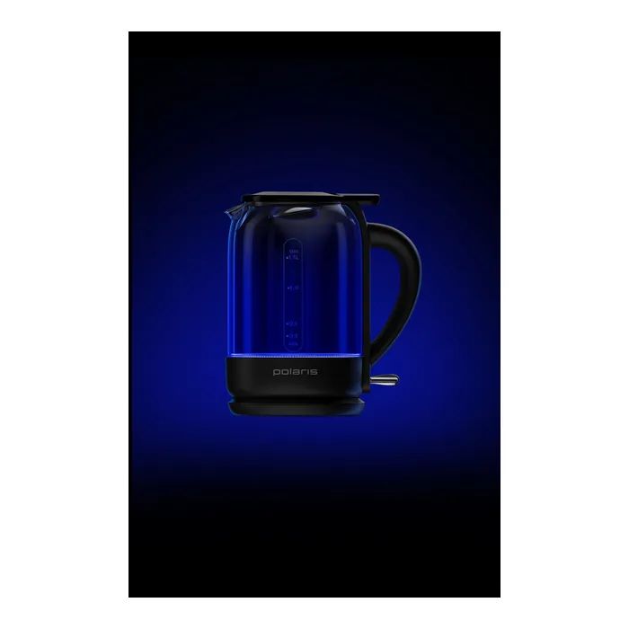 Електрочайник Polaris PWK 17107CGLD WIFI IQ Home Чорний зображення 9