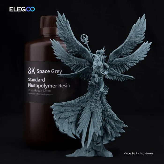 Фотополімерна смола ELEGOO Resin, Standard 8K 1кг, red clay (50.103.0132) зображення 3