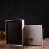 Портмоне Bond Accessories З натуральної зернистої шкіри Коричневе (22056) зображення 12