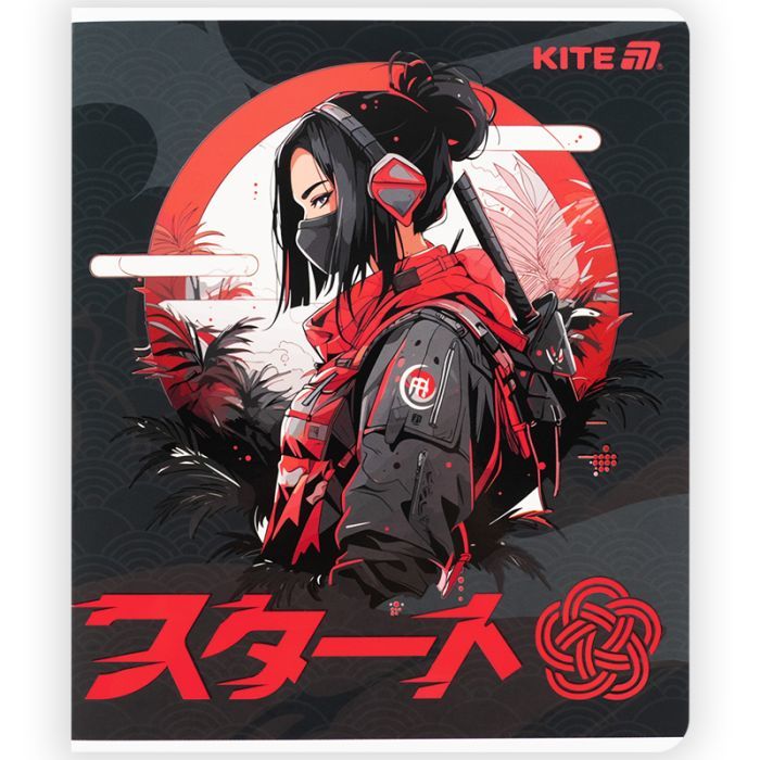Зошит Kite Anime, 48 аркушів, клітинка (K25-259-1) зображення 5