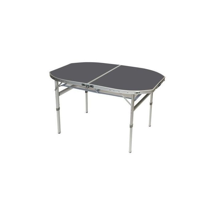 Туристичний стіл Bo-Camp Case Model Oval 120x80 cm Grey (1404415) (DAS303277)