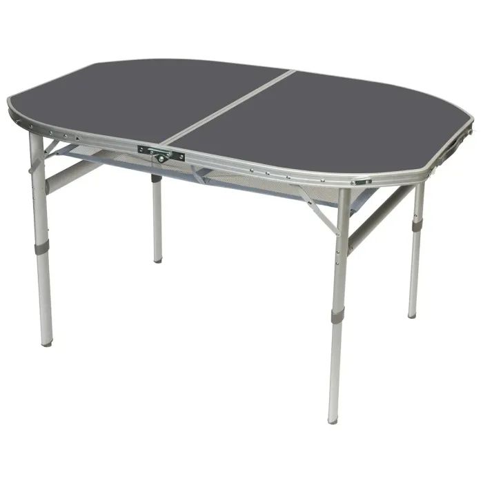 Туристичний стіл Bo-Camp Case Model Oval 120x80 cm Grey (1404415) (DAS303277)