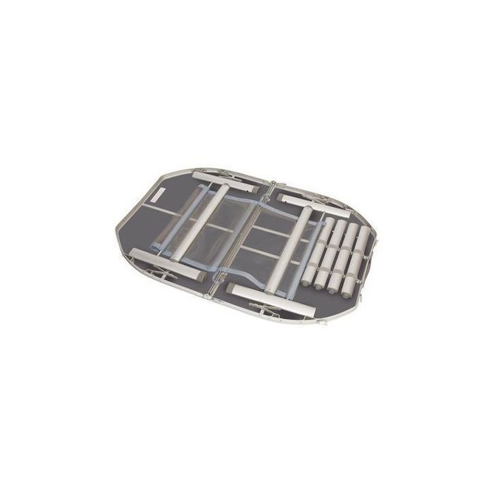 Туристичний стіл Bo-Camp Case Model Oval 120x80 cm Grey (1404415) (DAS303277) зображення 2