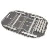 Туристичний стіл Bo-Camp Case Model Oval 120x80 cm Grey (1404415) (DAS303277) зображення 2
