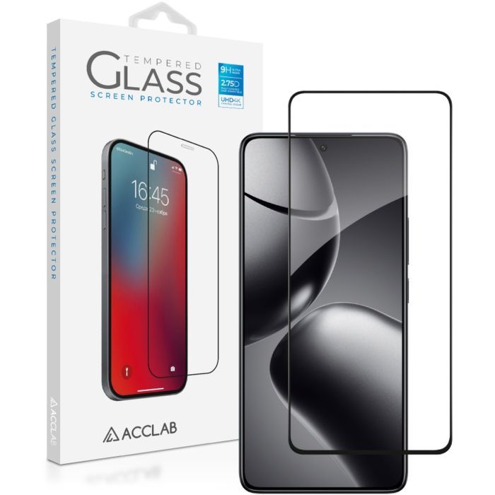 Скло захисне ACCLAB Full Glue Xiaomi 14T Black (1283126603402)