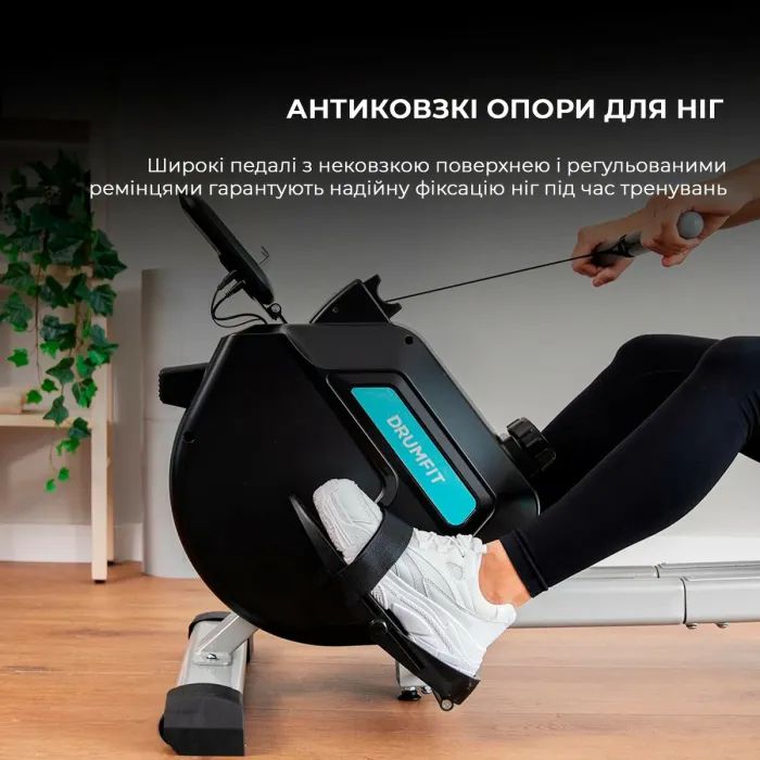 Гребний тренажер Cecotec DrumFit Rower 5500 Regatta Maquina (CCTC-07213) зображення 5