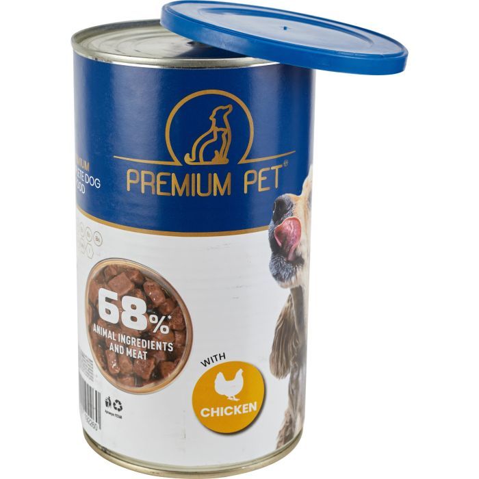 Консервы для собак PREMIUM PET Кусочки в соусе с курицей 1.240 г (4820255192260) изображение 3