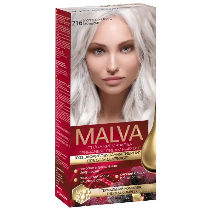 Фарба для волосся Acme Color Malva Color Revive Стійка 216 - Попелястий блонд (4823115502834)