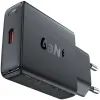 Зарядний пристрій Acefast A65 USB-C PD20W GaN ultra-thin Black (6974316282686) зображення 2