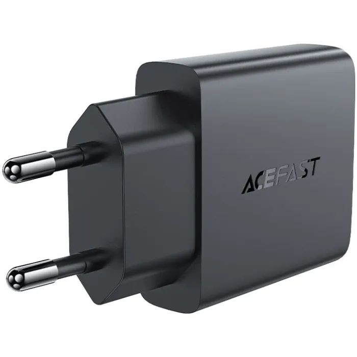 Зарядний пристрій Acefast A65 USB-C PD20W GaN ultra-thin Black (6974316282686) зображення 3