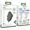 Зарядний пристрій Acefast A65 USB-C PD20W GaN ultra-thin Black (6974316282686) зображення 6