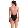 Купальник Arena Openings Swimsuit V Back Lb 008063-590 чорно-салатовий 44 (3468337424161) изображение 2