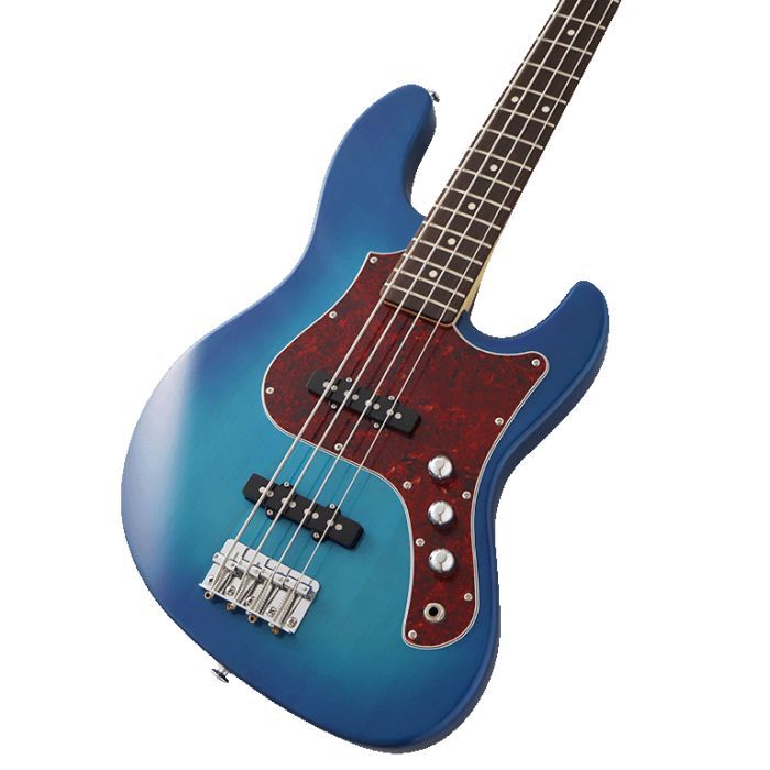 Бас-гитара FGN Mightty Jazz Boundary Series Transparent Blue Sunburst (BMJ2-R/TBS) изображение 3