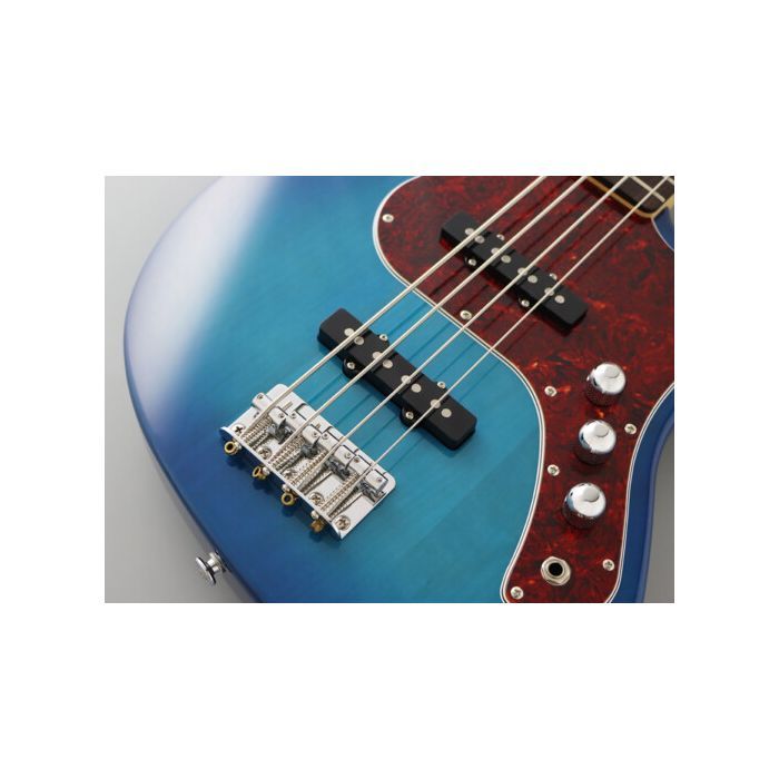 Бас-гитара FGN Mightty Jazz Boundary Series Transparent Blue Sunburst (BMJ2-R/TBS) изображение 5
